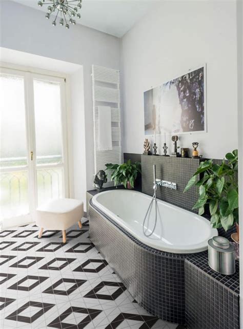 bathroom floor decor  twist square geometric tile patterns ant tile triangle tiles