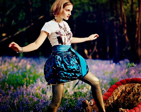 Emma Watson Fashion Model Photography Photoshoot