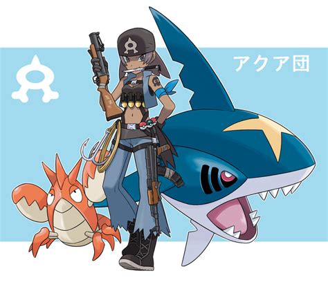 Pokemon Rearmed Team Aqua Grunt By Thegraffitisoul On Deviantart