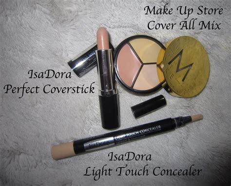 jaqalynn omtale sammenligning isadora light touch concealer perfect coverstick mus cover