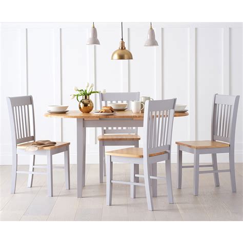 adler extending oak grey dining set  dining chairs fads