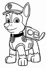 Coloring Patrol Paw Chase Pages Kids Comments sketch template