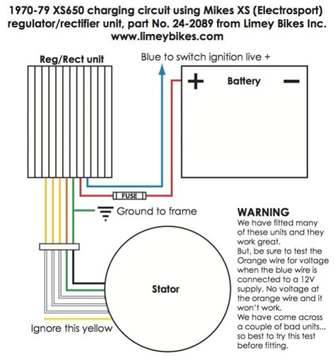 rectifiers wiring diagram  star
