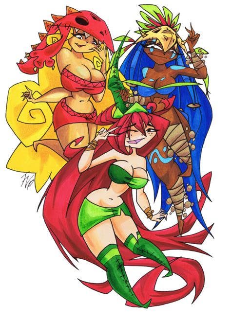 fairy sisters by hallowgazer d5m3tx7 rayman nymph collection western hentai pictures