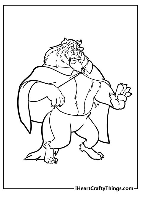 coloring pages  beauty   beast