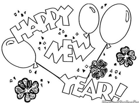 printable happy  year  coloring pages  year coloring