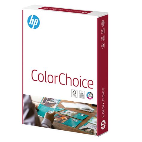 hp color choice laser  gsm white  pack hcl