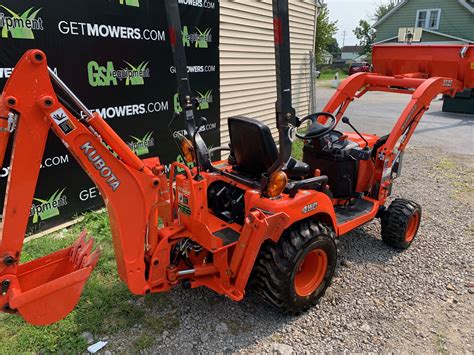 kubota bx tractor wloader backhoe  clean   month lawn mowers  sale