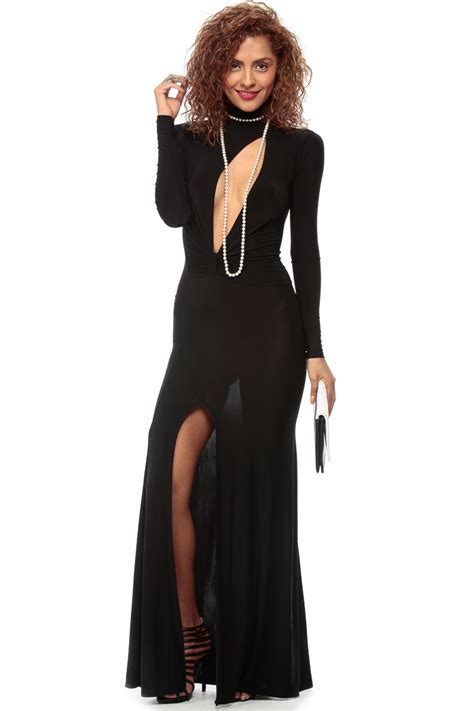 Classy But Sexy Black Maxi Dress Cicihot Sexy Dresses