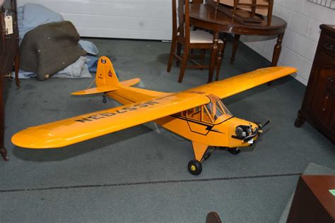 large scale flying model wood  fabric piper cub model airplanes
