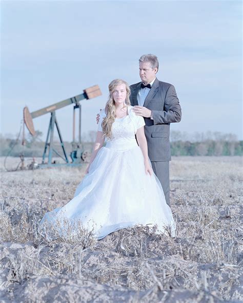 portraits of fathers with their daughters who have pledged