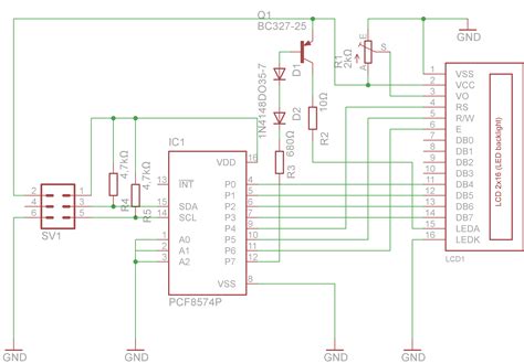 circuit board schematic diagram