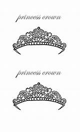 Tiara Templates Crowns Templatelab sketch template