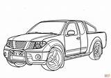 Nissan Coloring Dodge Pages Truck Navara Gtr F150 Drawing Ford Pickup Chevrolet Chevy Camaro Ausmalbilder R35 Ram Cars Color Printable sketch template