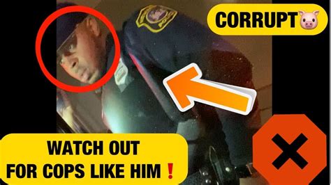 nj corrupt cop bully 👮‍♀️ try to open my door supervisor