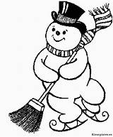 Sneeuwpop Schneemann Pages Ausmalbilder Kerst Bonhomme Neige Personnages Malvorlagen Coloriages Coloriage Animaatjes Clipartmag sketch template