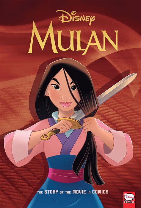 Disney Mulan The Story Of The Movie In Comics Hc Profile Dark