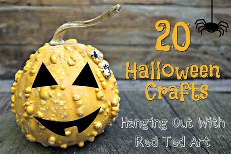 halloween crafts ideas hangout red ted art kids crafts