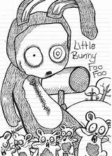 Bunny Foo Little Normal Deviantart Wallpaper 2006 sketch template