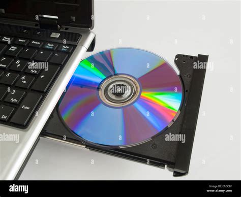 rewritable cd rom   cd drive   labtop computer stock photo alamy