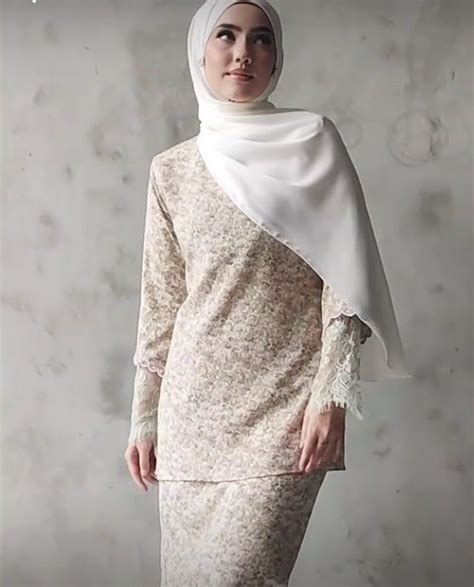Theins Sulam Lace Kurung Dahlia Rizal Womens Fashion Muslimah