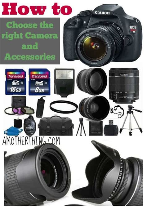 choose   dslr camera  accessories