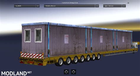 oversized trailers evo pack mod  american truck