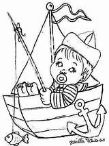 Fraldas Risco Marinheiro Meninos Tela Menino Tecido Riscos Marinheiros Bebê Bebé Pintadas sketch template