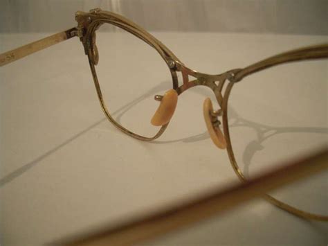 spectacular 1950s 12k gold filled rhinestone cat eye frames at 1stdibs