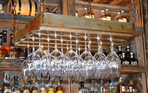 Clever Ways Of Adding Wine Glass Racks To Your Home S Décor