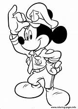 Coloring 2d97 Cop Disney Mickey Pages Printable sketch template