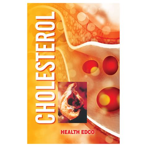 cholesterol booklet health edco educational resources