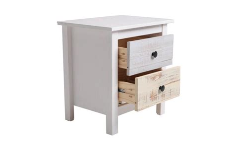 venta stock table de chevet  tiroirs en blanc  tiroirs multicouleurs achatvente table
