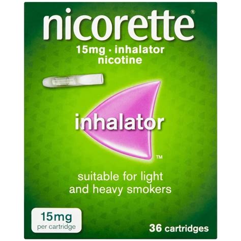 nicorette mg inhalator cartridges  tools store