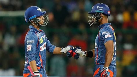ipl  poorans  ball  overpowers rcbs top   lsg chase