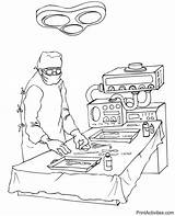 Doctor Coloring Instruments Medical Doctors Needs Lots sketch template