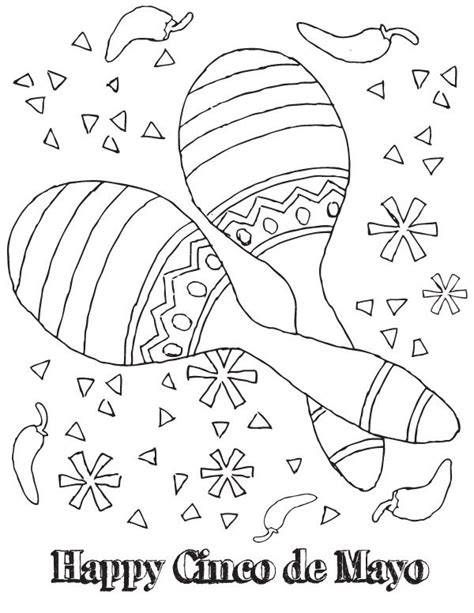 pin  lotta gunnarsson   grade cinco de mayo crafts coloring