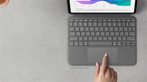 logitech launches  combo touch backlit keyboard case  trackpad  ipad pro