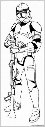 Clone Pages Trooper Coloring Color Online sketch template