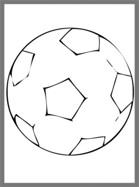 printable soccer ball coloring sheet clipart  clipart