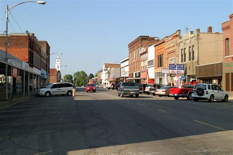 paxton il downtown paxton south on market street photo