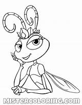 Life Coloring Bugs Pages Atta Bug Its Kids Disneyclips sketch template