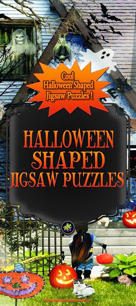 Halloween Shaped Jigsaw Puzzles Jigsaw Puzzles For Adults