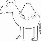 Camel Coloring Happy Color Funky Cutest sketch template