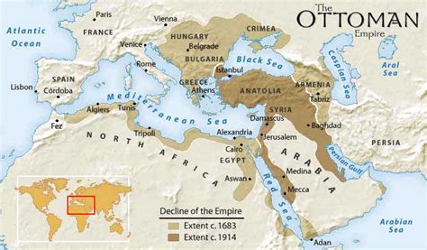 Maps Of The Ottoman Empire The Transformation Of The Middle East