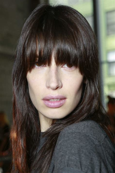 How To Maintain Your New Blunt Bangs