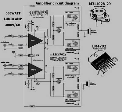 electronic schematic diagram wiring diagram circuit diagram resources power amplifier