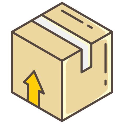 box parcel ecommerce shopping icons
