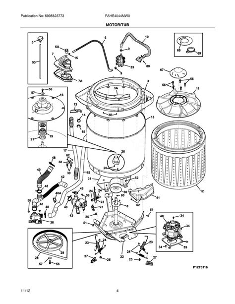 frigidaire affinity parts diagram wiring
