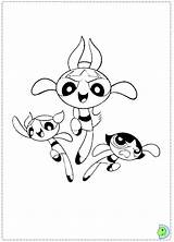 Girls Dinokids Coloring Powerpuff Close Print sketch template